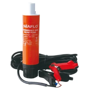 Bomba Submersível/Linear P/ Água E Óleo Diesel 500GPH 12V Cabo 5M
