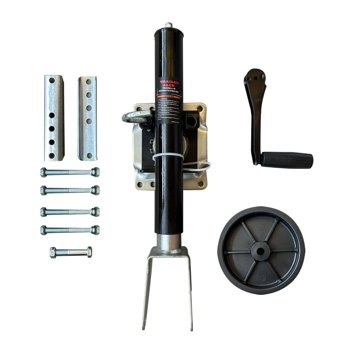 Roda Pedestal Escamoteável Para Reboque 6” - Image 2