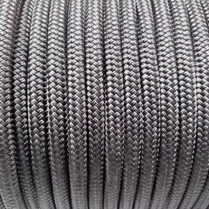 Cabo Náutico Para Amarração Flex-Pes Velo 14mm Preto