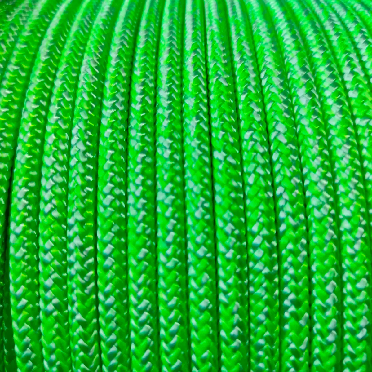 Cabo Náutico Pré Estirado Premium Velo 6mm Verde e Branco - Image 2