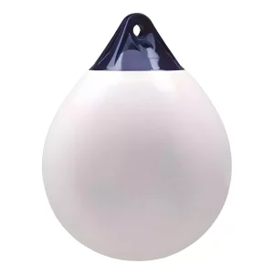 Defensa A4 Redonda Branca Top Azul 65 x 50,8cm
