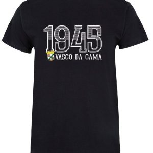 T-shirt Preta CF Vasco da Gama – Edição 1945 – 80 Anos