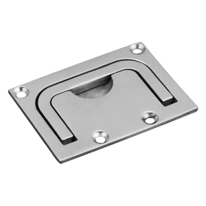 Puxador Sorriso em Aço Inox 316 Barco e Lanchas 76 X 56 mm