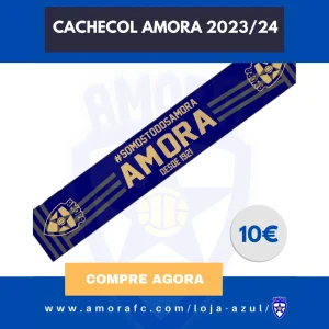 Cachecol Azul Amora 2023/2024