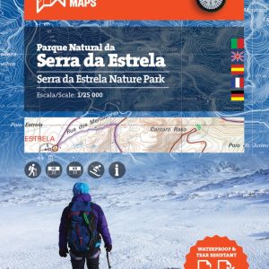 Mapa do Parque Nacional da Serra da Estrela