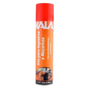 Gás para Isqueiro e Maçaricos 320ml/180g Kala