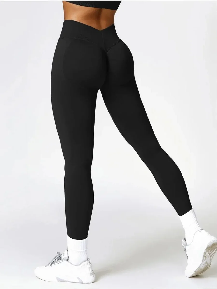 Leggings desportivas de cintura alta com efeito modelador e push-up - Image 2