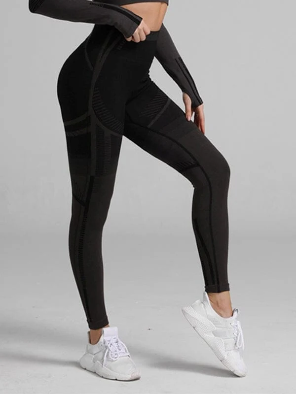 Leggings slim fit sem costuras
