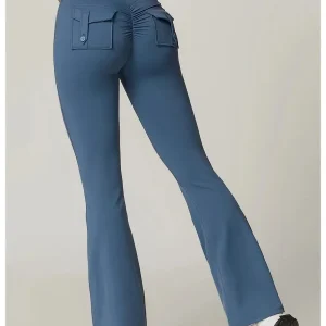 Leggings largas com efeito push-up e bolsos – XtremMove