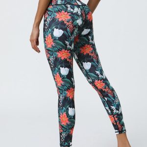 Leggings modeladoras tropicais – Fusion