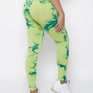 Leggings com estampado push up desportivo