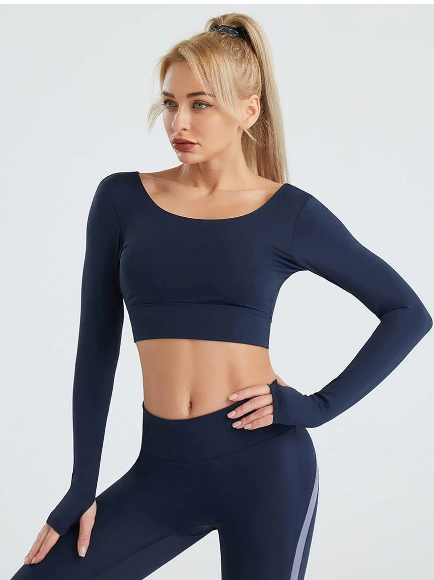 Top curto de fitness – Sully - Image 2