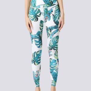 Leggings tropicais – desporto