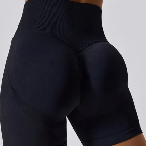 Calções desportivos push-up modeladores – silkysculpt