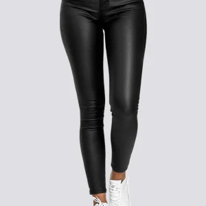 Jegging imitação de couro