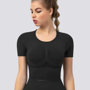 T-shirt desportiva push-up