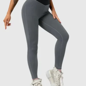 Leggings desportivas com cintura cruzada – elixy