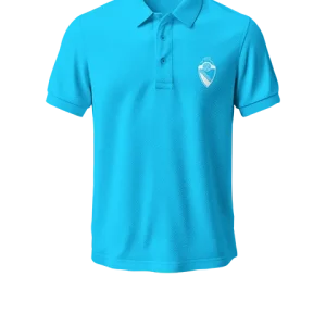 Polo Azul Criança Orgulho Lousanense