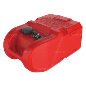 Tanque De Combustível 24 Litros Vermelho Para Motor de popa