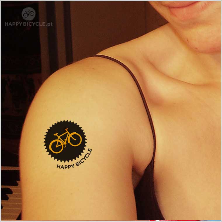 Tatuagem Temporária HAPPY BICYCLE - Image 2