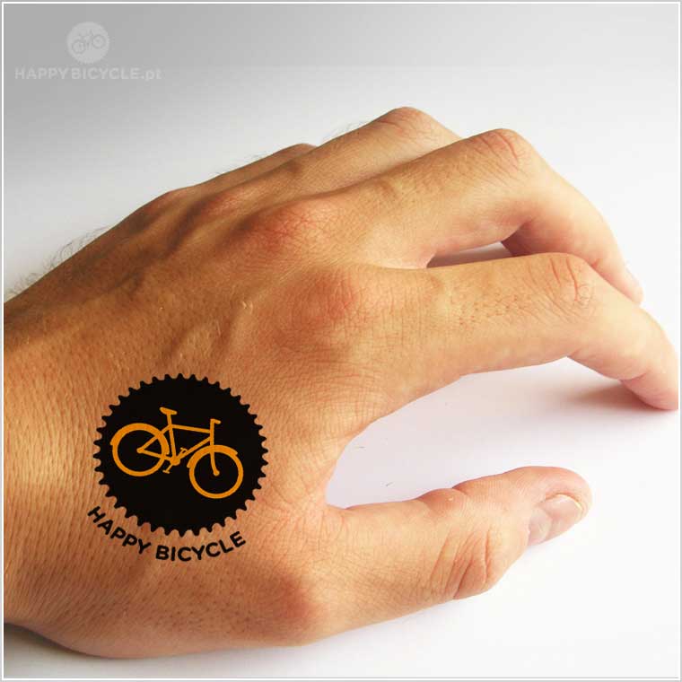 Tatuagem Temporária HAPPY BICYCLE - Image 4