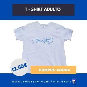 T-Shirt Branco Amora FC Since 1921