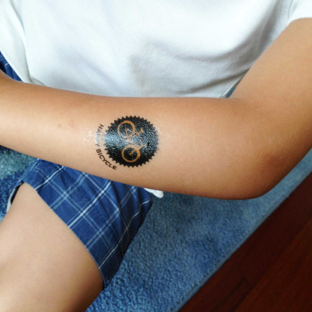 Tatuagem Temporária HAPPY BICYCLE - Image 5